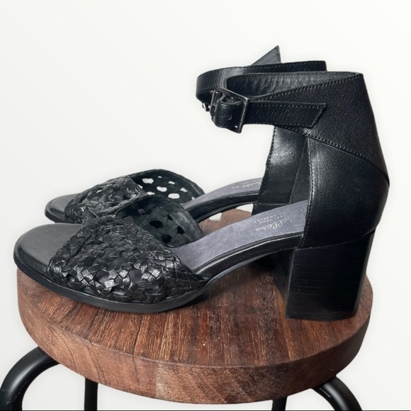 NEW SEYCHELLES Woven Ankle Strap Block Heel Sandal Chunky Sandal, Size 6.5 - Picture 9 of 12